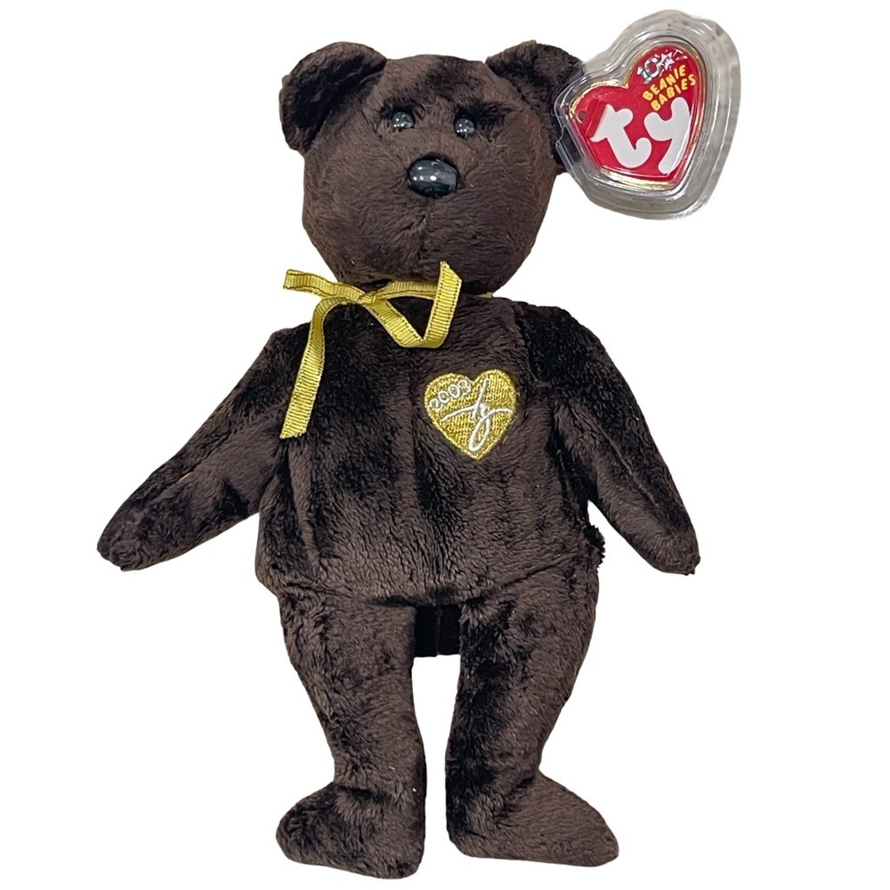 Ty Beanie Babies 2003 Signature Bear 11th Generation